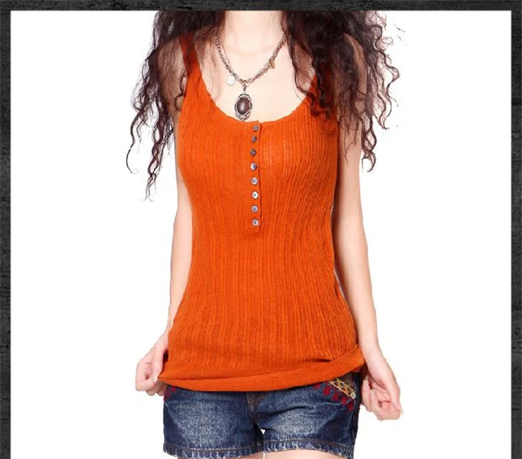 Летняя новинка кашемировая майка Маленькая женская Корейская модель тонкий