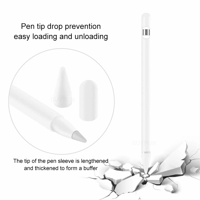 4в1 цветной мягкий силиконовый совместимый для Apple Pencil чехол совместимый для iPad Tablet стилус защитный чехол