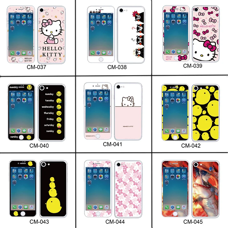 Alabasta 2 шт. Hello kitty закаленное стекло Защита экрана для iPhone 7 8 plus чехол милая