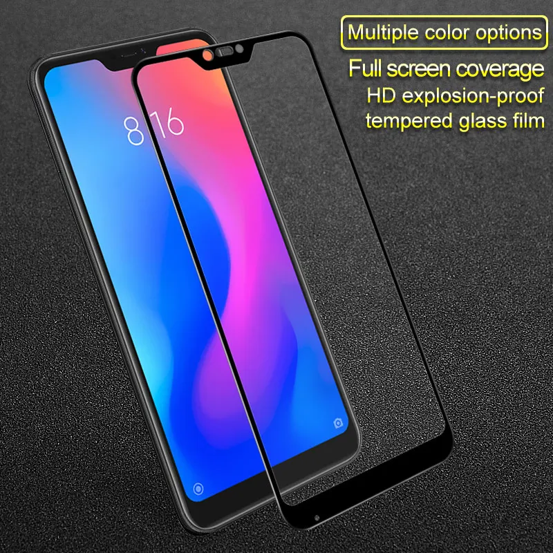 Для Xiaomi Redmi 6 pro закаленное стекло Imak полноэкранная пленка полное покрытие полная