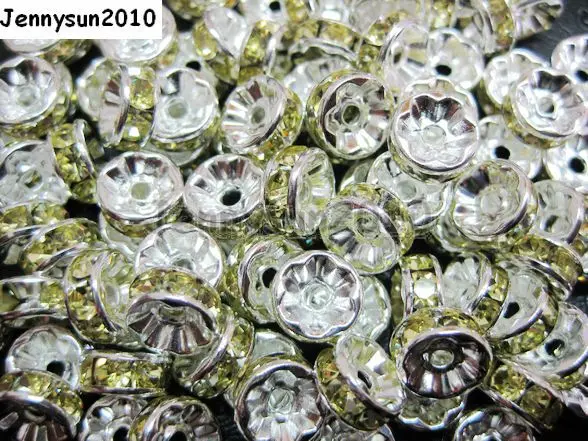 200 шт./лот 4 мм Высокое качество чешский кристалл Jonquil горный хрусталь проложить