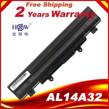 HSW 6Cell AL14A32 Батарея для acer Aspire E1-571 E1-571G E5-421 E5-471 E5-511 E5-571 E5-571P E5-551 E5-521 V3-472 V3-572
