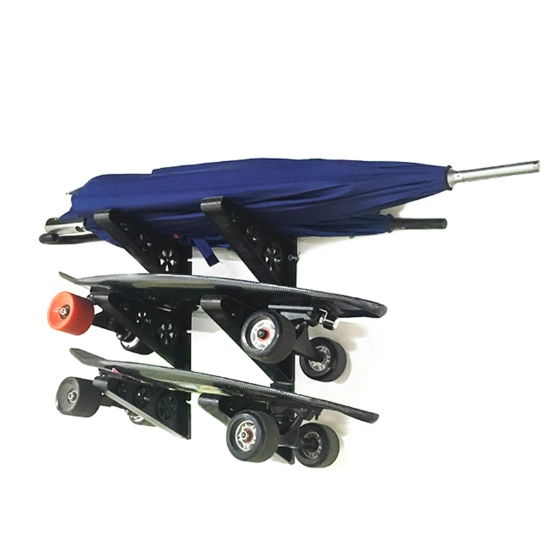 1 пара 123*20 см Стойка Longboard скейтборд настенный стеллаж с установленными винтами для хранения Вешалка Подставка Кронштейн