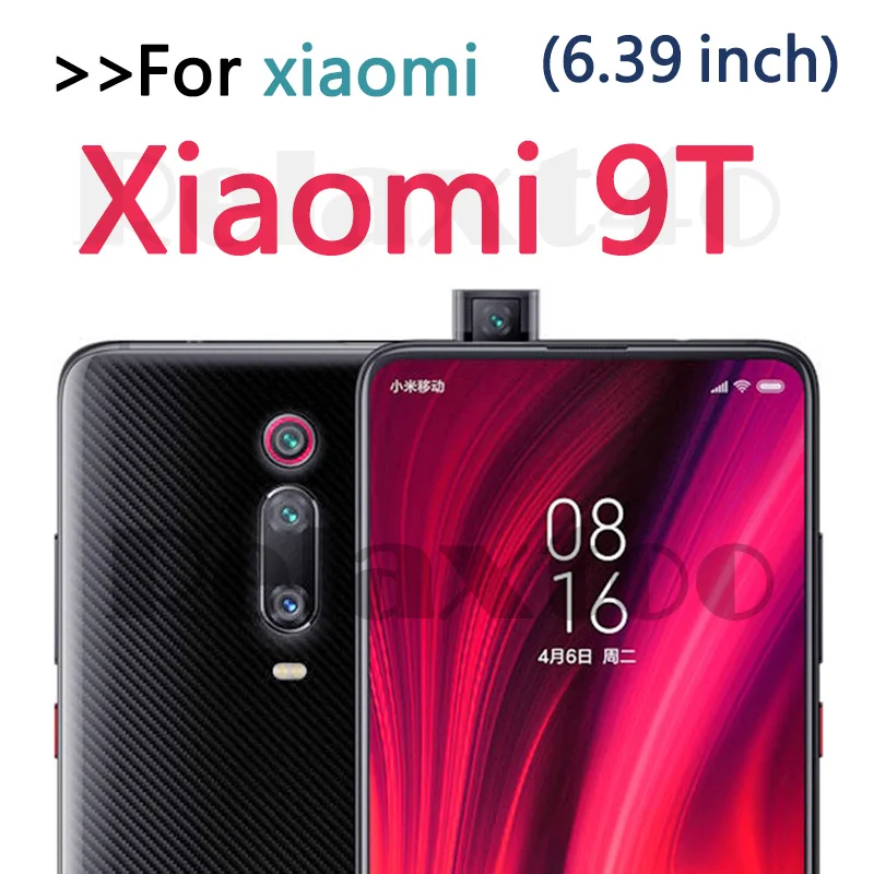 For Xiaomi 9T 9D изогнутое закаленное стекло для Xiaomi mi 9Т закаленное стекло Полный Клей протектор экрана для Xiaomi mi 9Т mi 9 T pro телефон сенсорная пленка - Цвет: For Xiaomi 9T
