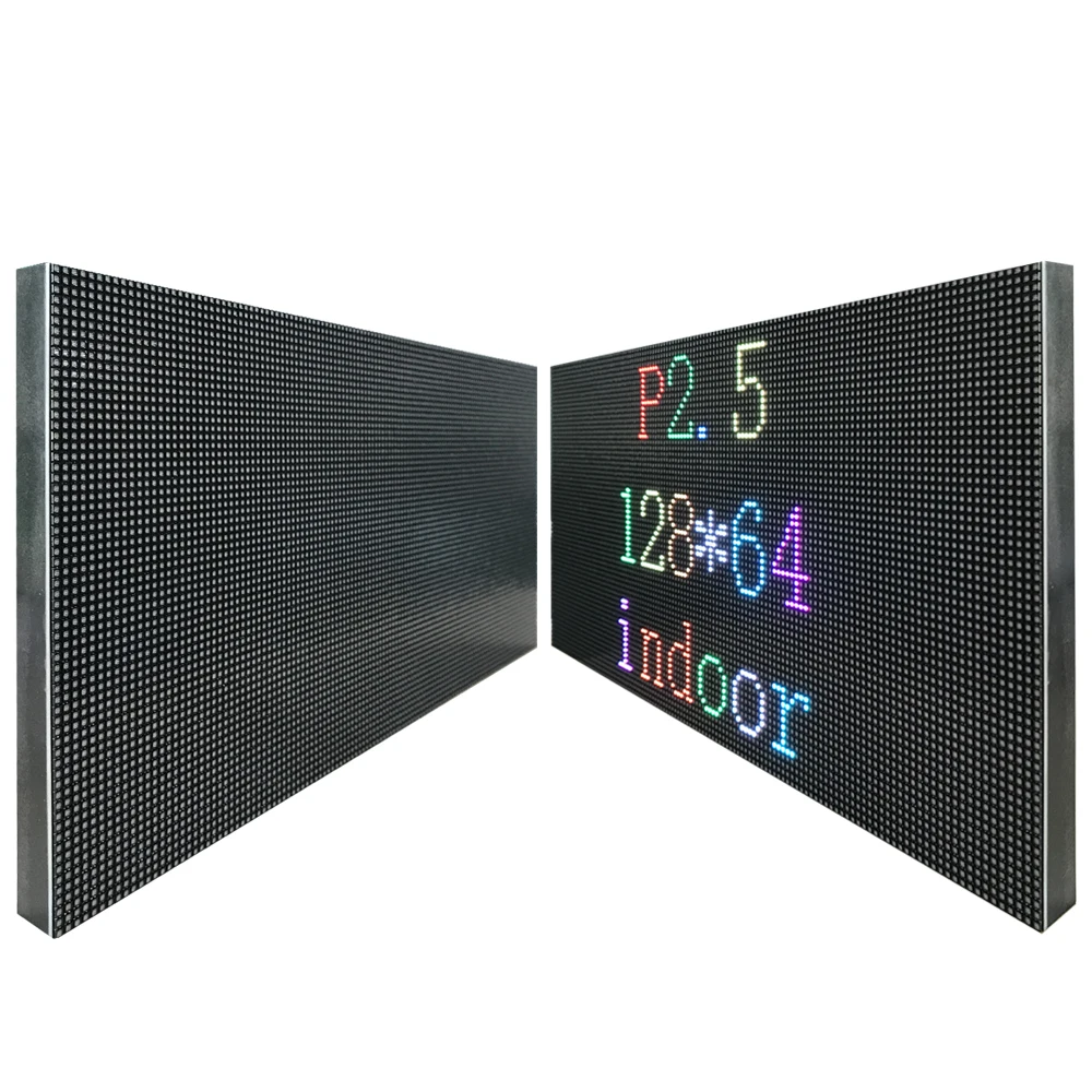 P2.5 SMD2121 RGB полноцветный светодиодный модуль дисплея, внутренний светодиодный модуль, 1/32 сканирования 320*160 мм, текст, фотографии, видео-шоу