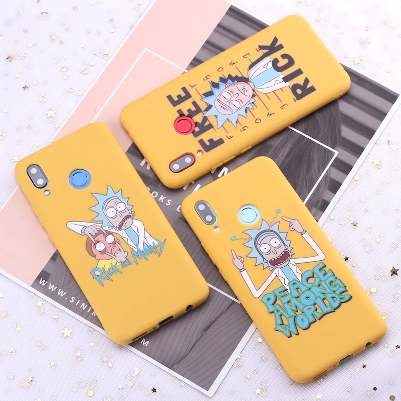 Силиконовый чехол для телефона Xiaomi mi Red mi Note 5, 6, 7, 8, 9 lite Pro Plus, Rick and marty Memes Fan, карамельный чехол для телефона