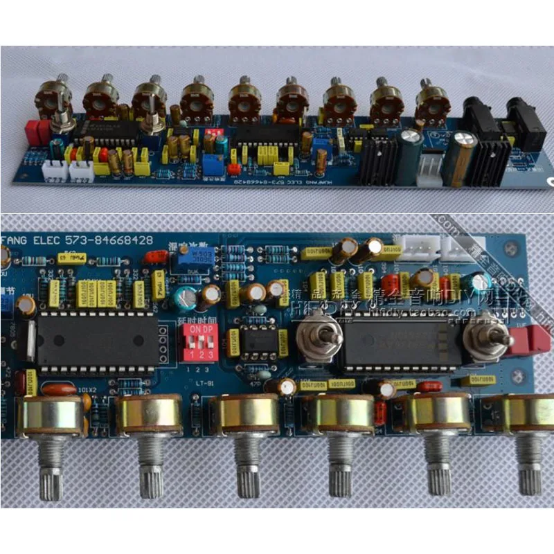 Плата усилителя лихорадки tone board караоке плата NE5532 + M65831 LM4610 one board|tone board|ne5532 boardboard |