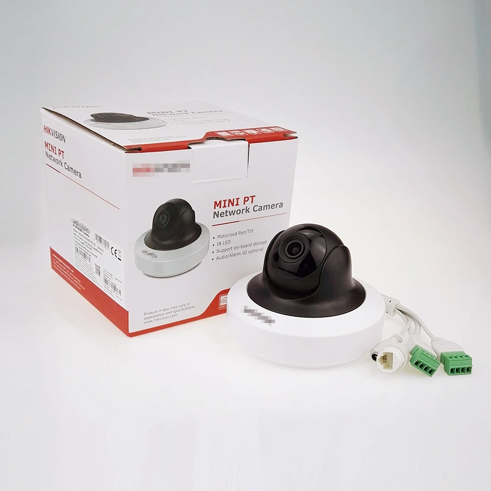 Hik английский обновляется DS-2CD2F42FWD-IWS 4MP IP POE Мини PT Пан titl купол SD Card сетевая камера