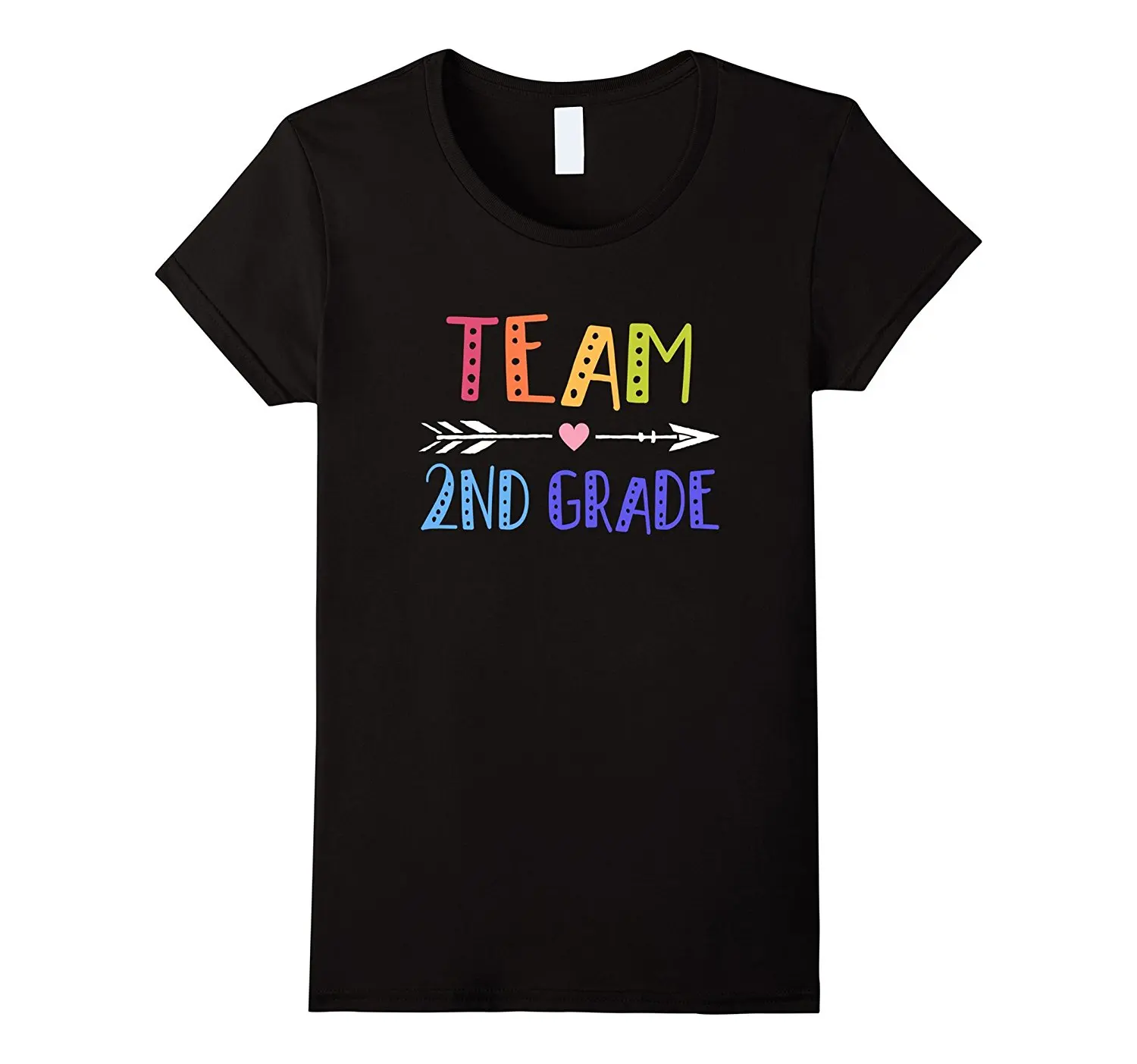 Футболка Team 2nd Second Grade футболка для учителя Женская на первый день школы 2018 летние