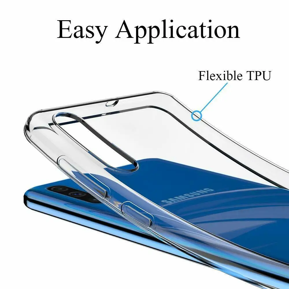 Прозрачный чехол для Samsung Galaxy A50 A10S S20 Ultra A51 A71 A30 A70 силиконовый мягкий накладка S10 E