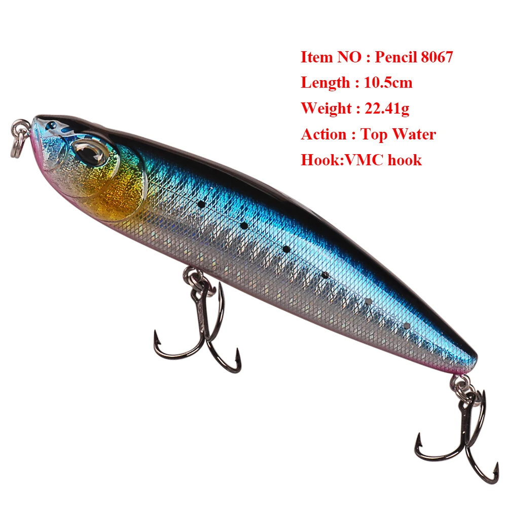 Умная приманка для рыбалки карандаш 105 мм 22 41 г Топ водная Swimbait Iscas Artificiais Para Pesca Em Mar
