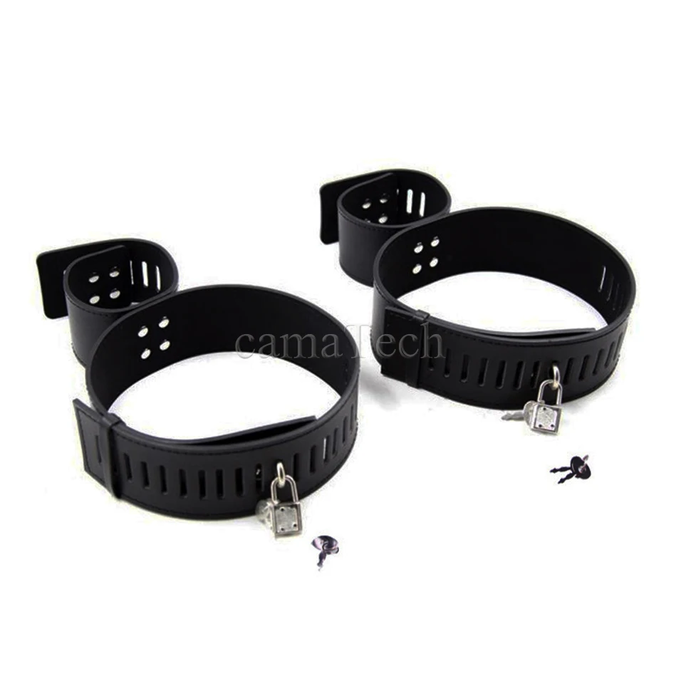 CamaTech из искусственной кожи запястья и манжеты для ног Комплект Фетиш