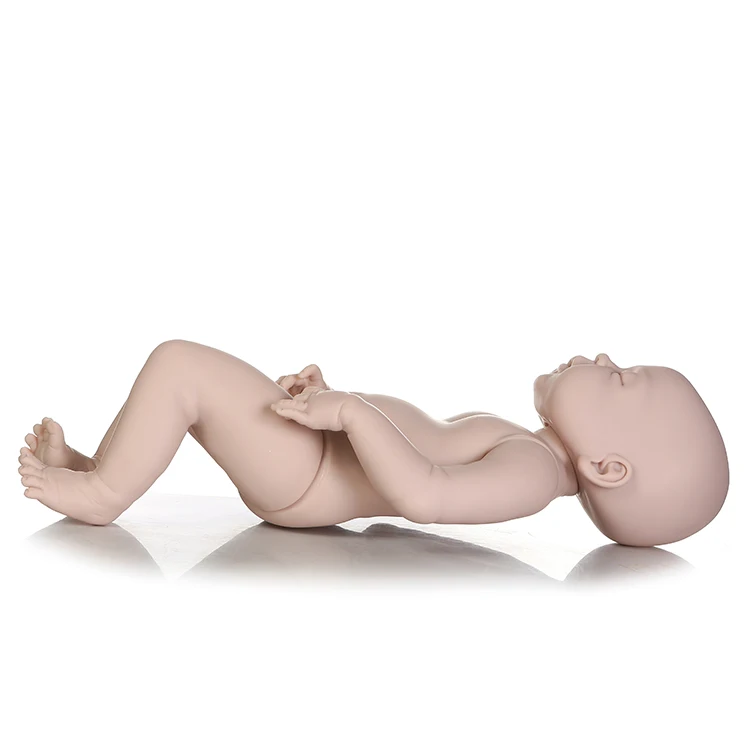 Кукла реборн NPKCOLLECTION мягкий силиконовый виниловый Комплект сделай сам без