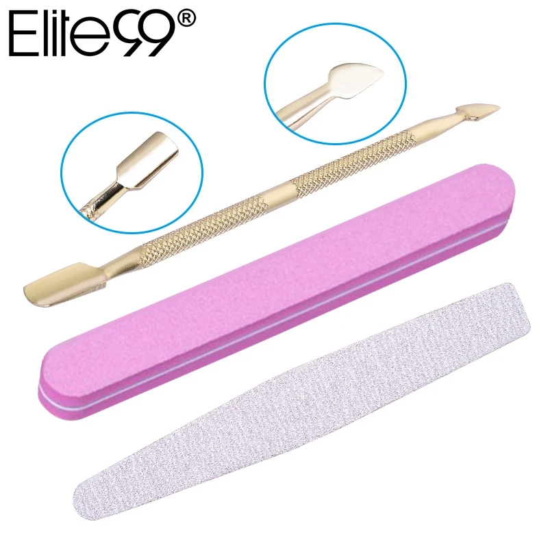 Elite99 из нержавеющей стали для кутикулы толкатель щипцы удаления маникюр педикюр
