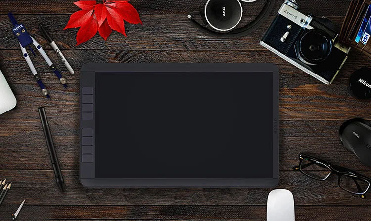13HD 1" дюймовый цифровой чертежный монитор ручка планшет монитор Графический чертежный планшет монитор ips