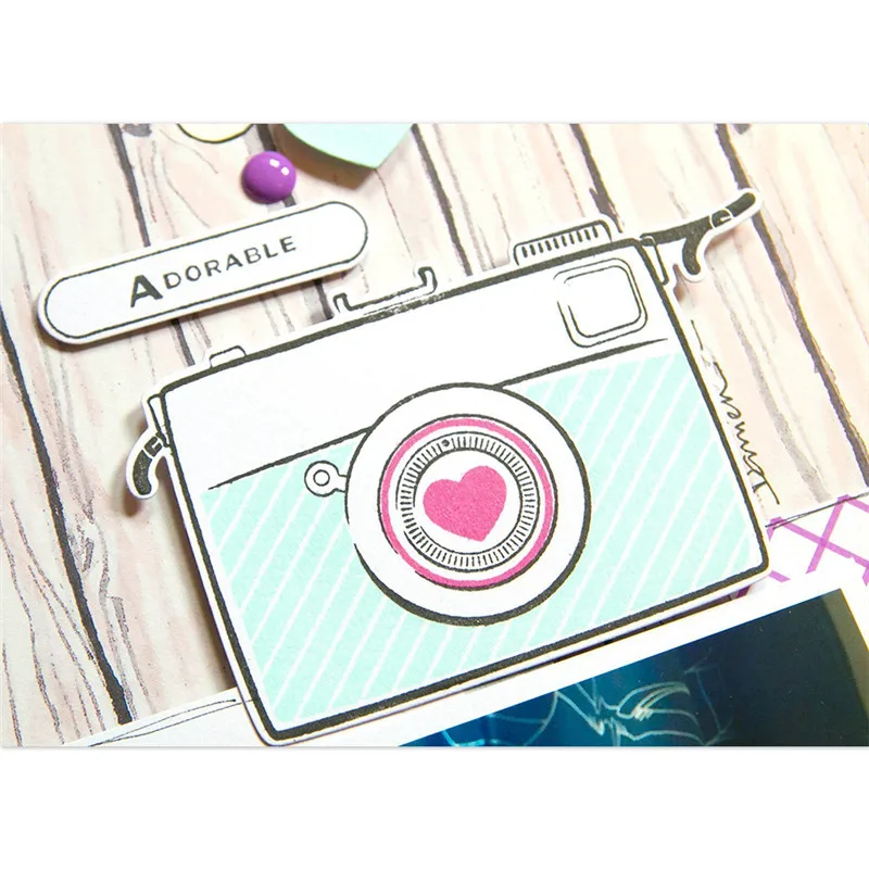 Eastshape для камеры металлические режущие штампы и Snapshots Dies скрапбукинга DIY Новые