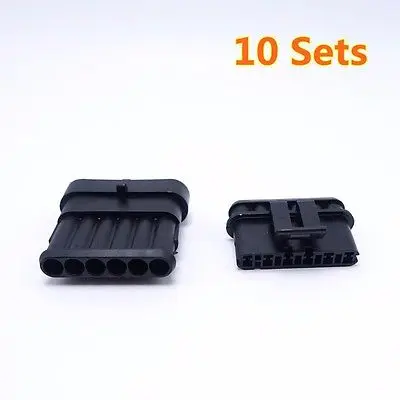 10 комплектов 6-контактный разъем AWG водонепроницаемый штекер серии 1 5 гнездовой