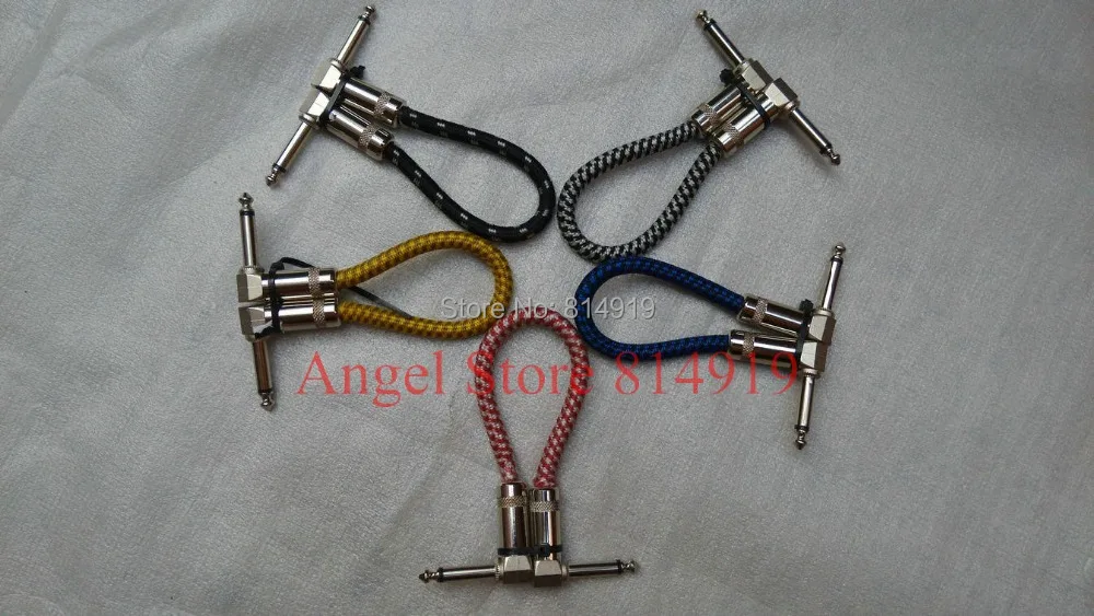 6 5 мм Stompbox гитарный эффект педаль соединительная линия кабель 100% Медь шт.