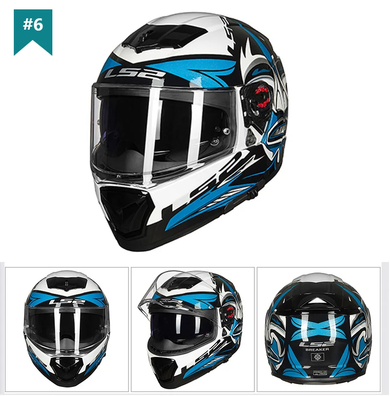 Casco LS2 FF390 выключатель полный уход за кожей лица мото rcycle шлем с внутренним солнцезащитным щитом гоночный мужчина женщина capacete ls2 шлем casco moto ls2