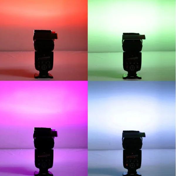 LANBEIKA 12 шт./лот Вспышка Speedlite цветные гели фильтры карты для Canon камеры Nikon
