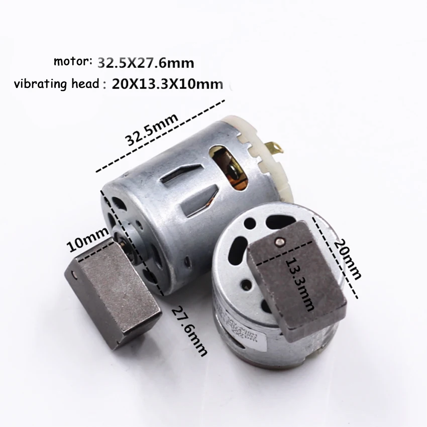 360 микро Вибрационный Мотор DC 12V-24V 300MA Мощный вибратор для электротехнического