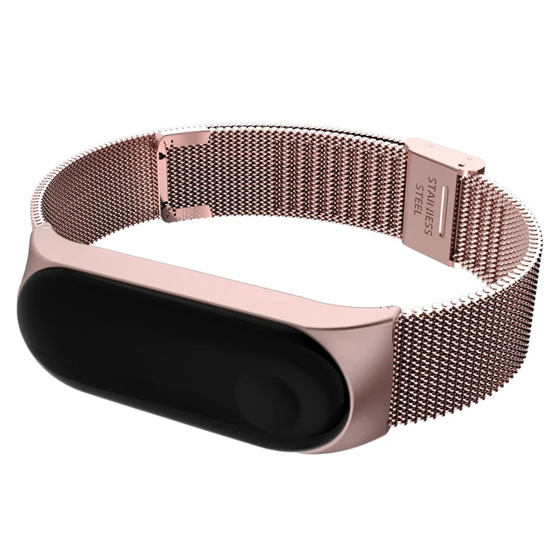 Браслет mi lans, ремешок для Xiaomi mi, 3 браслета, mi Band, 3 браслета, Pulseira, металлический браслет из нержавеющей стали, Xio mi Band 3