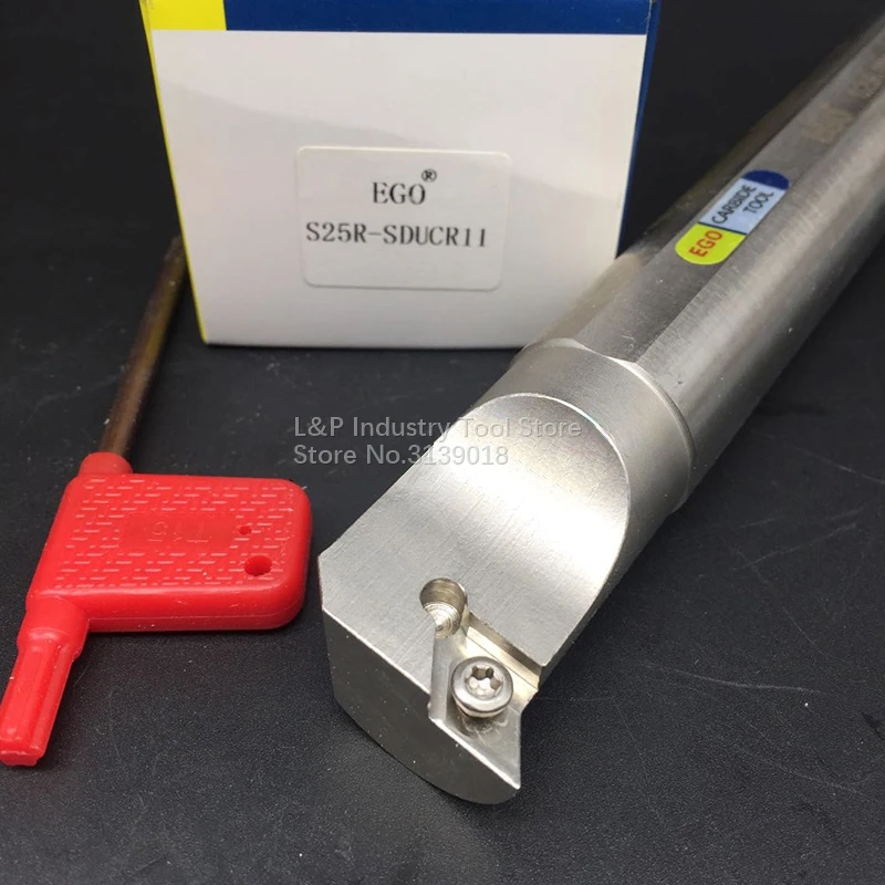 EGO Anti-vibration Bar CNC Tool Holder 95° S16N--SDUCR11 160mm S20Q-SDUCR11 180mm Lathe Metal For Inspected DC**11T3** Machining