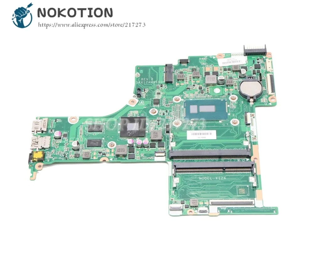 Материнская плата NOKOTION для ноутбука HP Pavilion 15 AB основная материнская BAORD DAX12AMB6D0 841911