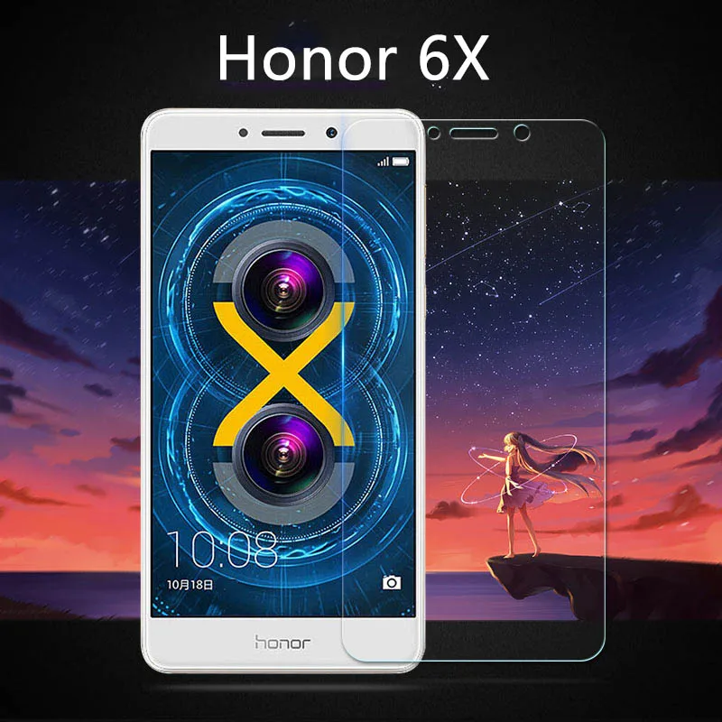 Защитный стеклянный чехол для huawei Honor 6x 6c Pro из закаленного стекла на Huavei Huawe Honor6x