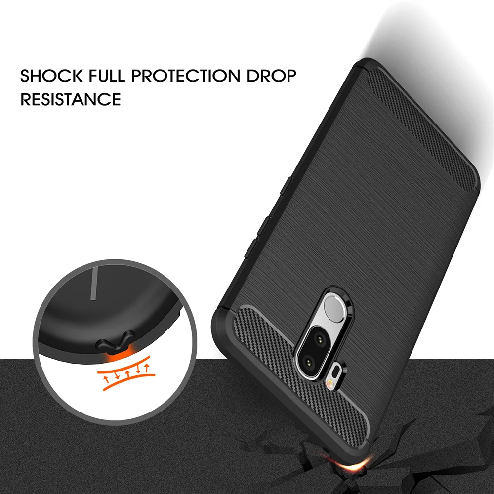 Чехол для LG K9 K8 Stylo 4 G7 G6 Q6 Q7 V30 V30S V40 Q Stylus K10 2018 ударопрочный чехол телефона из