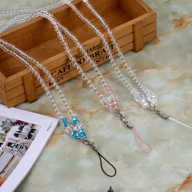 Multi-function Mobile Phone Straps Rope For iPhoneX 7 8 Plus Edge Lanyard Neck Crystal Strap Decoration SMSNXY | Мобильные телефоны