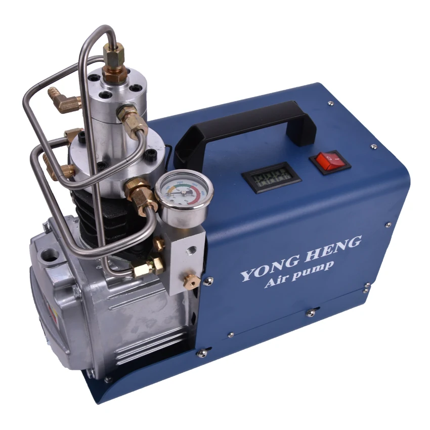 Günstig 220V Hochdruck Luftpumpe 300BAR 4500PSI 1.8KW Elektrische Luft Kompressor Für Pneumatische Luftgewehr Scuba Gewehr PCP Inflator