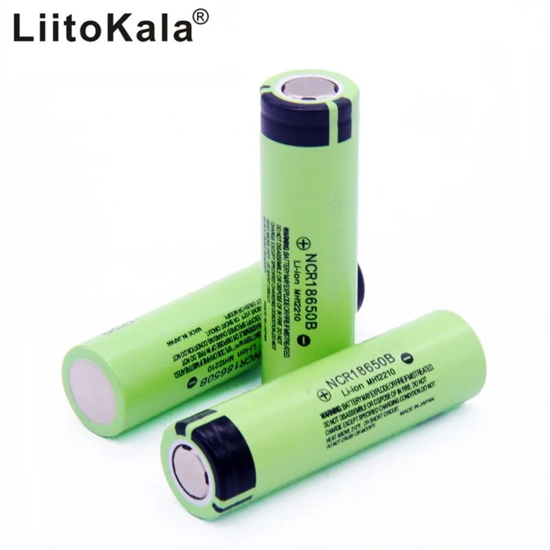 100% новый Оригинальный NCR18650B 3 7 v 3400mah 18650 перезаряжаемые литиевые батареи