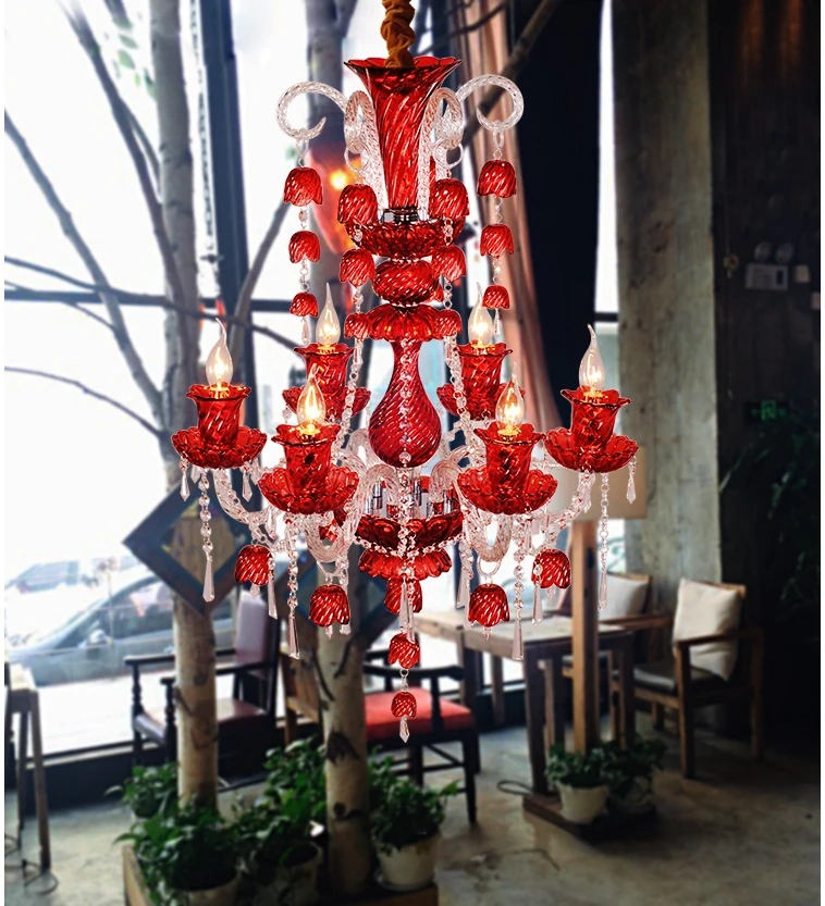 Светодиодные светильники и освещение для кафе в стиле арт-деко люстра столовой