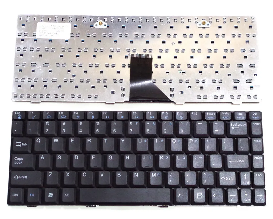 Сменная английская клавиатура для ноутбука Lenovo F40 F40A F40L F40M F40G F50 F50T F50A D500 |