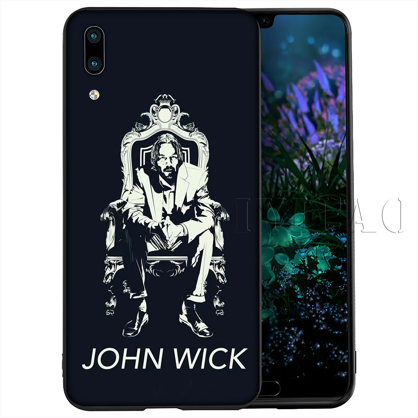 IYICAO John Wick Chapter Soft Silicone Phone Case for Huawei Y9 Y7 Y6 Prime 2019 Honor 20 8C 8X 8 9 9X 10 Lite 7C 7X 7A Pro |