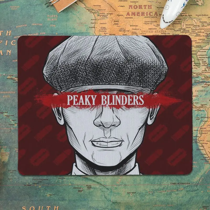 Резиновый прочный Настольный коврик для мыши MaiYaCa Tommy Shelby Peaky Blinders размер игровых