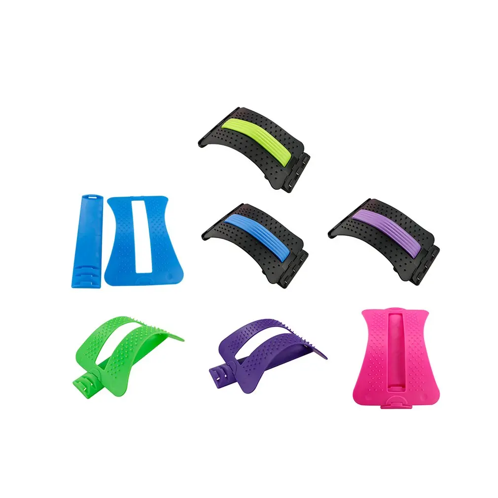 

Back Massager Stretcher Stretching Magic Lumbar Support Waist Neck Relax Mate Device Spine Pain Relief Chiropractic