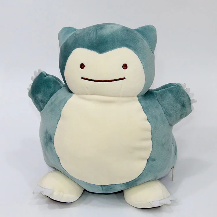 2 в 1 длиной 30 см Дитто преобразования Snorlax наизнанку подушки Япония плюшевые