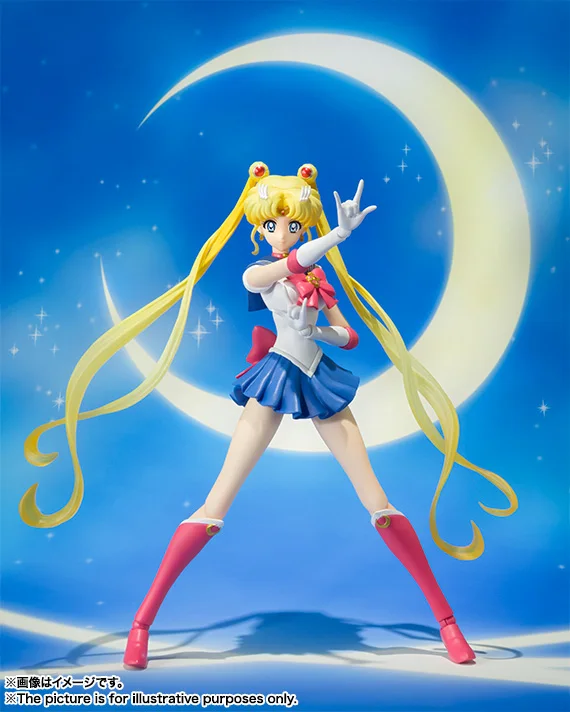 Оригинальный аниме Pretty Guardian Sailor Moon Crystal бандаи тамаши нациями S.H.Figuarts/SHF фигурка