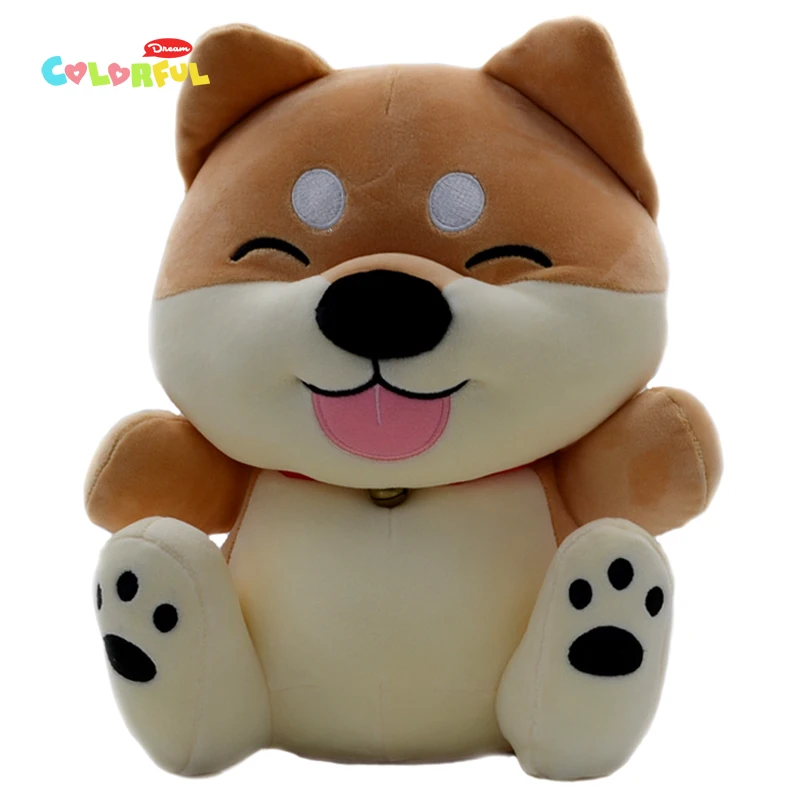 

1PCS 35cm Software Down Feather Cotton Shiba Inu Plush Doll, Cute Shiba Inu Dog Peluche Stuffed Toys, Kids Toy Children Gifts