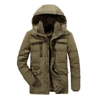 140kg can wear winter coat mens 7xl 8xl thicken parka warm cargo jackets medium long outdoors windbreaker camping hiking jackets
