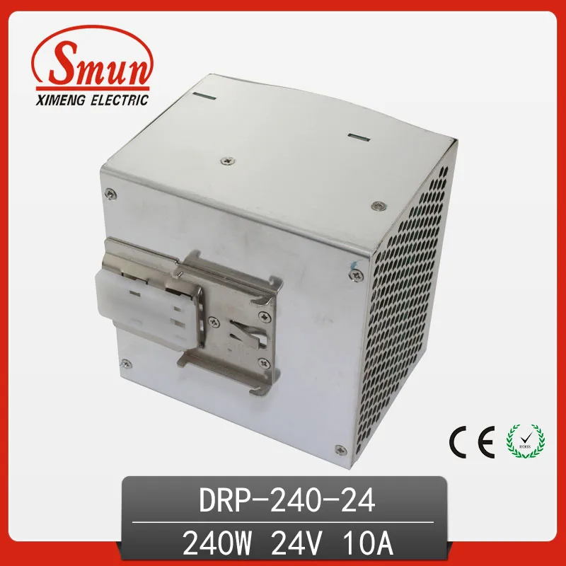 DRP 240 24 240W 24V 10A один Выход AC DC промышленные din рейку импульсный Питание|supplies light|supplies