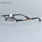 Оправа для очков Bellcaca, мужские компьютерные очки для ботаника, оптические очки с прозрачными линзами по рецепту, оправа для мужских очков, 12001