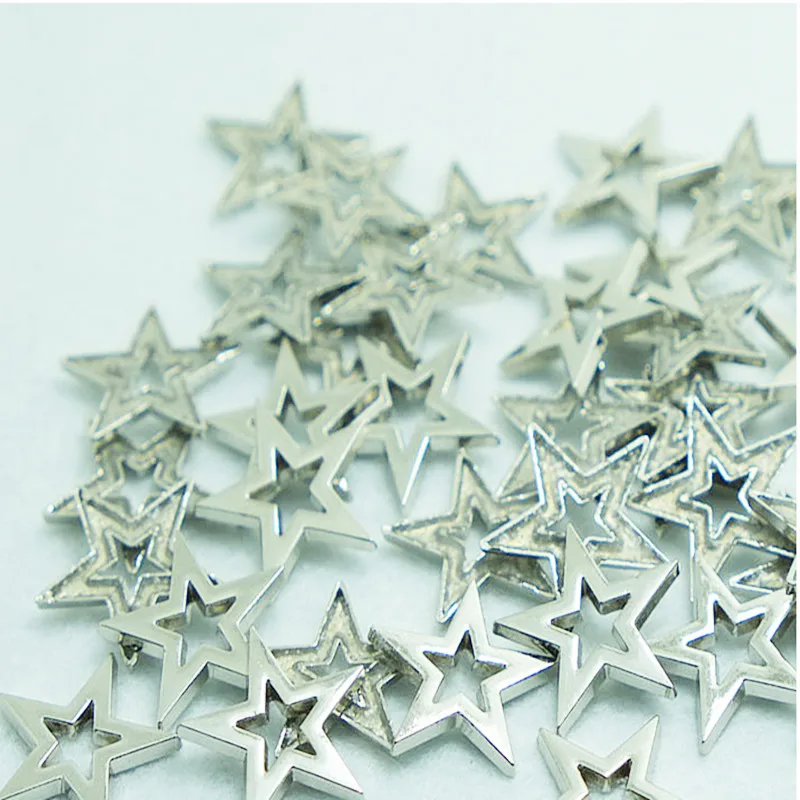 Заклепки на одежду заклепки с горячей фиксацией набор заклепок пятиконечными