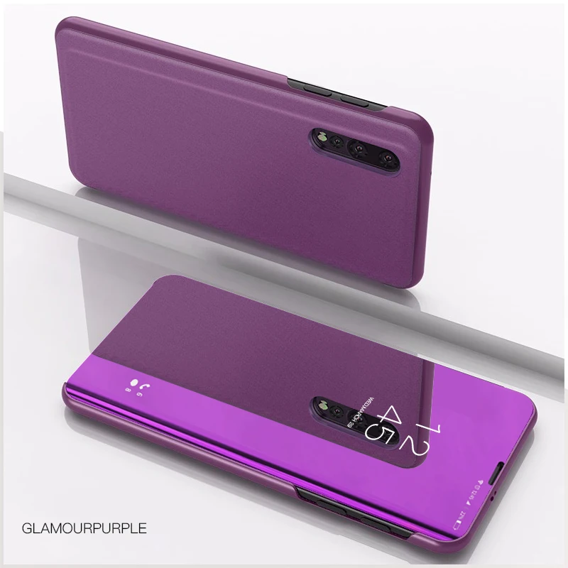 Полная защита mi rror умный флип-чехол для телефона для Xiaomi mi 9 прозрачный кожаный чехол с подставкой для Xiao mi M9 SE чехол s