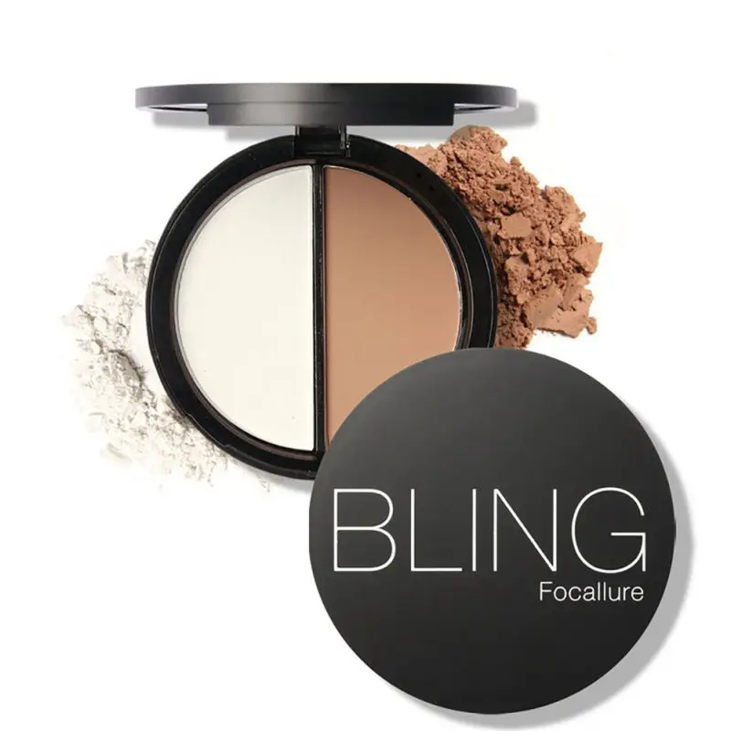 Макияж Румяна Bronzer & маркер корректор бронзатор палитра составляют женщины