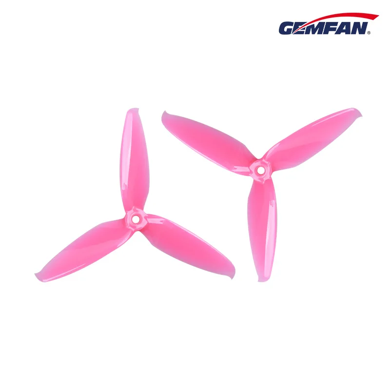 2 пар/лот Gemfan Flash 5552 3 лезвия 5 дюймов PC Propeller CW CCW prop совместим с FPV Racing Drone frame VS 5152 |