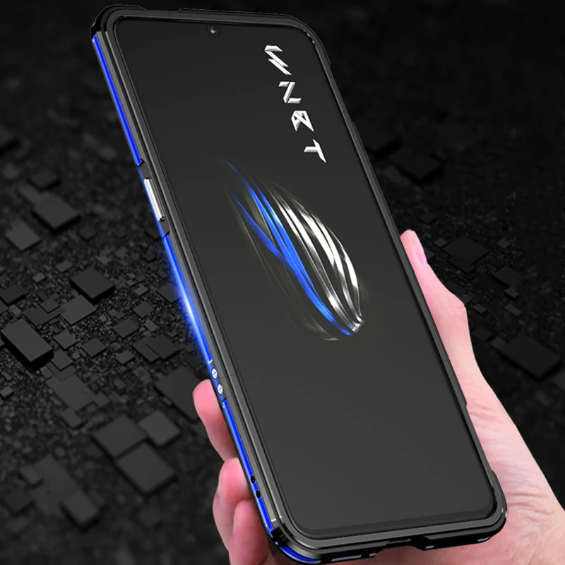Роскошный бренд, алюминиевый металлический бампер для Vivo iqoo, металлические Чехлы, каркас колонны 6,41 '', чехол Vivoiqoo, оболочка