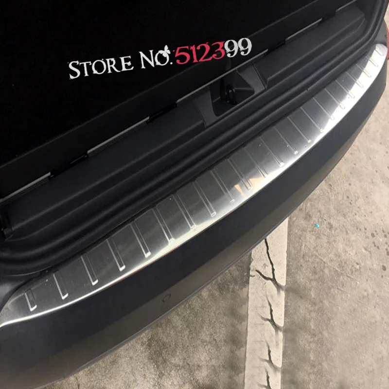 Накладка на задний багажник из нержавеющей стали для Land Rover Discovery 5 L462 2017 2018 1 шт.|trim
